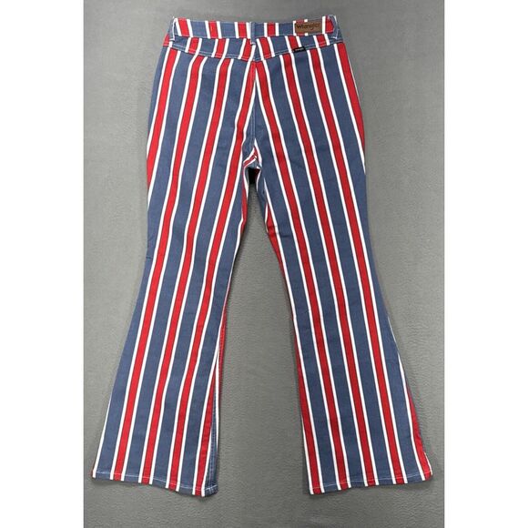 Wrangler Striped Red and Blue Women's  Wrangler Jeans - Picture 8 of 12
